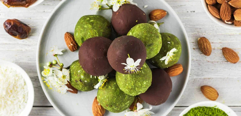 Chocolate-Dipped Matcha Bites - My Store