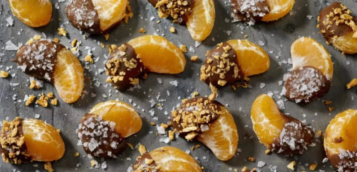 Chocolate & Roasted Hazelnut Dipped Oranges - My Store