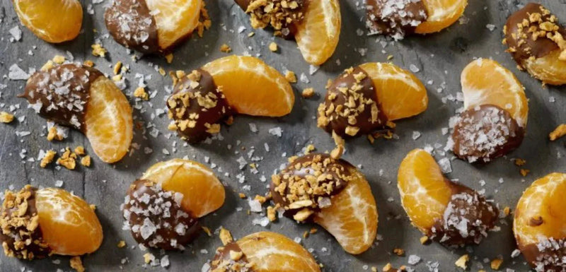 Chocolate & Roasted Hazelnut Dipped Oranges - My Store