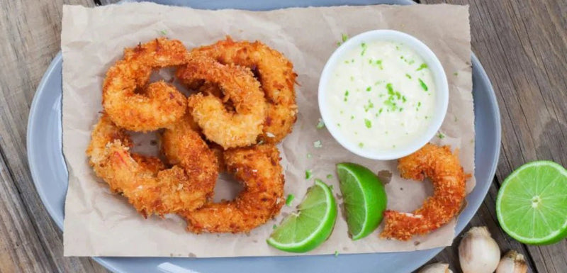 Coconut Shrimp with Garlic-Lime Aioli - My Store