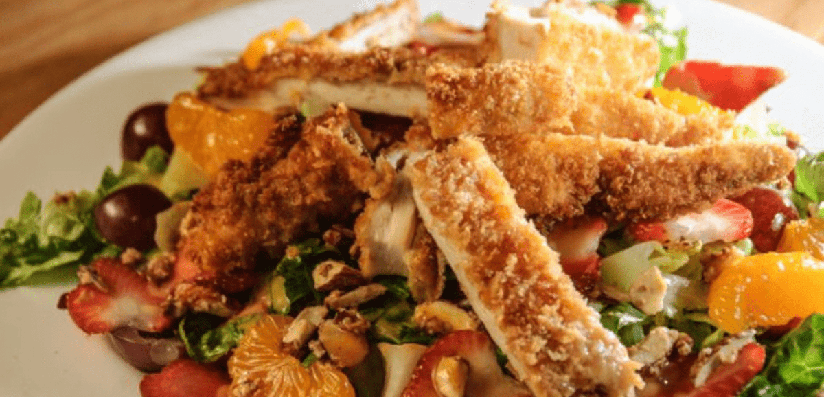 Crunchy Turmeric Chicken Tender Salad - My Store