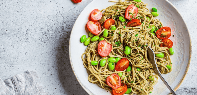 Edamame Spaghetti with Tomato & Basil - My Store