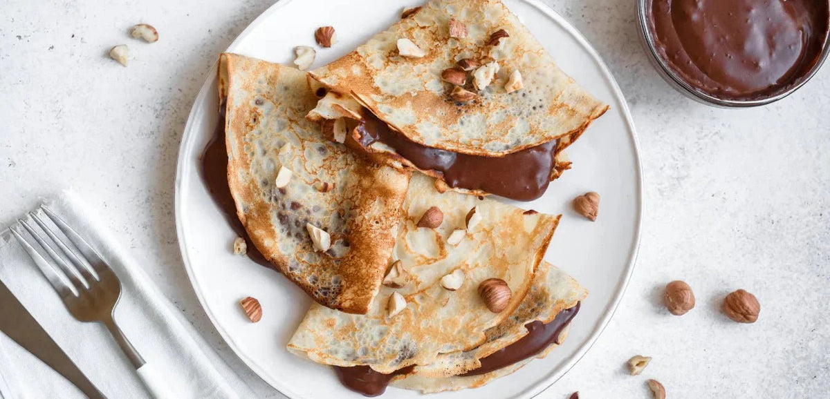 Gluten-Free Crepes with Chocolate Hazelnut Spread - My Store