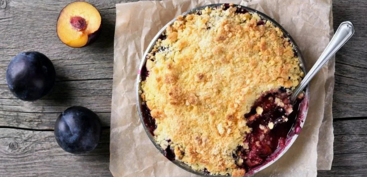 Gluten-Free Plum Crumble - My Store