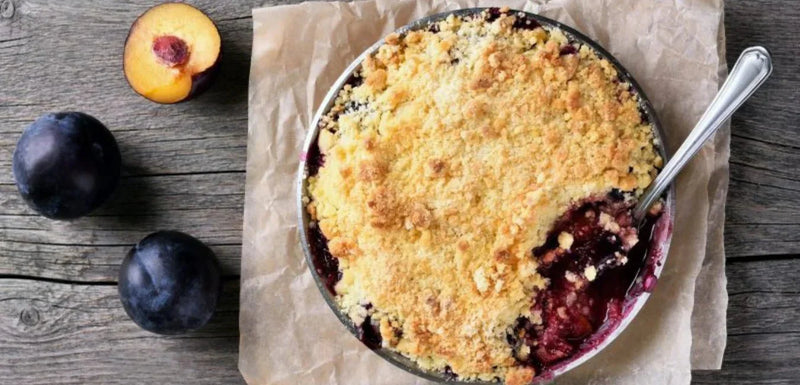 Gluten-Free Plum Crumble - My Store