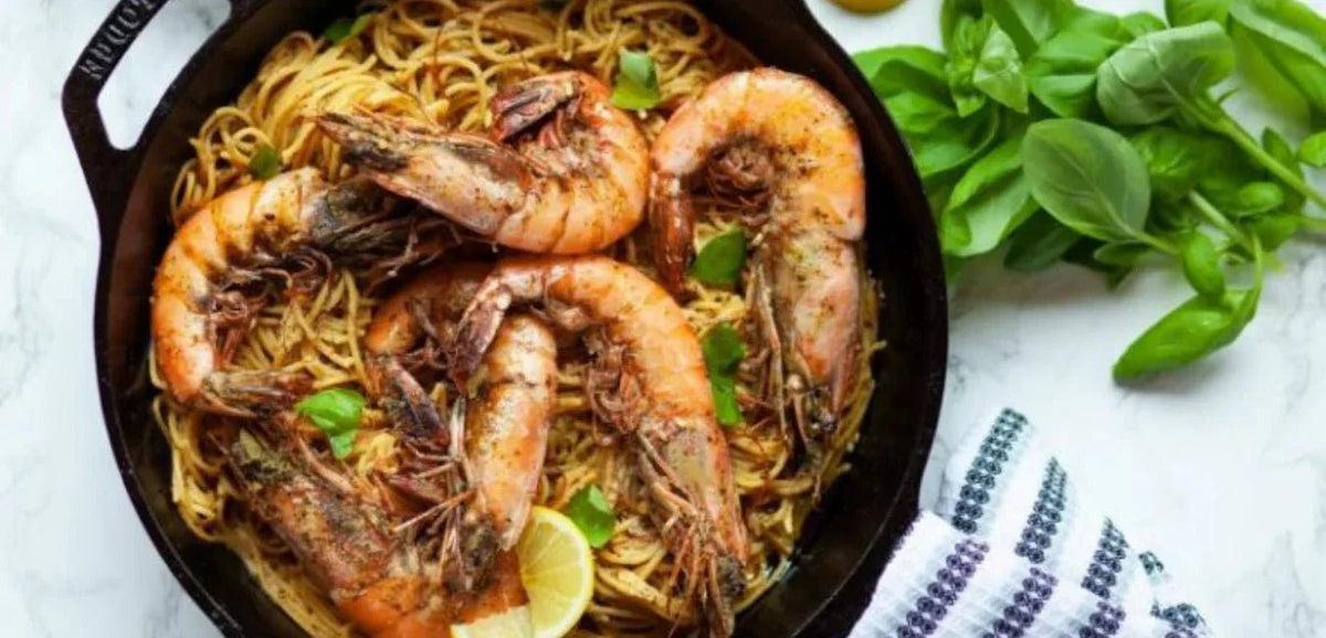 Gluten-Free Prawn & Pesto Pasta - My Store