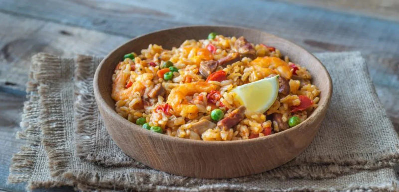 Paella-Style Brown Rice & Prawns - My Store