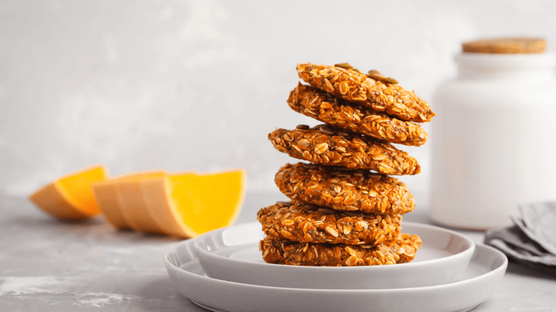 Soft Baked Pumpkin Oatmeal Cookies - My Store