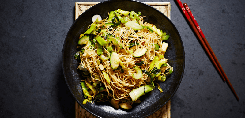 Spicy Hearts of Palm Stir-Fry Noodles - My Store